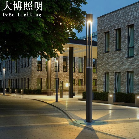 led景觀燈鋁制圓柱現代庭院燈特色光影效果小區(qū)廣場園林廠家批發(fā)